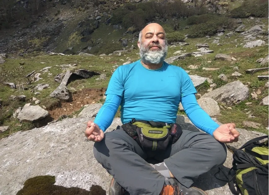 Meditation at 13000 ft